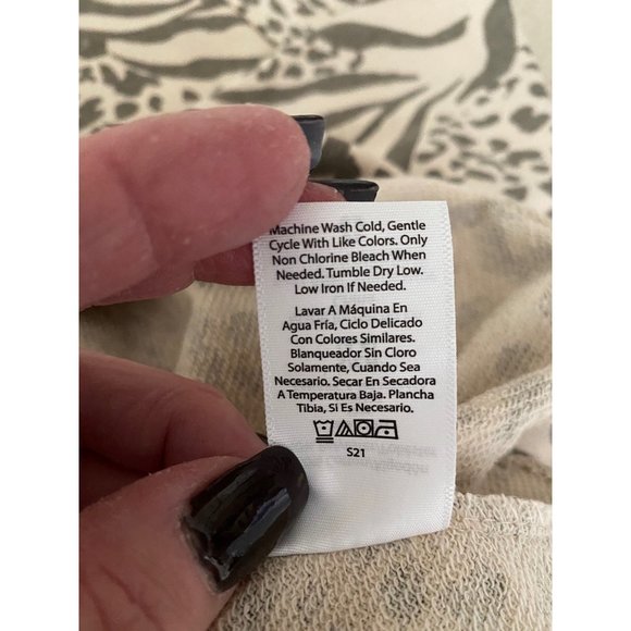 Kelly Renee Zebra Print Sweatshirt Size 4-6 - Picture 4 of 4